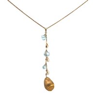 Collana Cianfrone Gioielli Donna in Oro Topazio COOR-48-198 - COOR-48-198